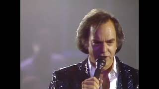 NEIL DIAMOND LIVE 1986 HEATLIGHT ERMOSO TEMA DEL ALBUM HEARTLIGHT 1982 A LA VOZ UNICA [upl. by Alyos]