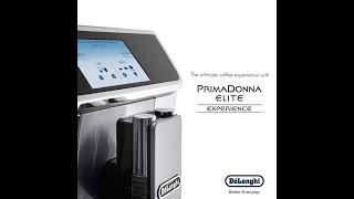 DeLonghi PrimaDonna Elite Experience [upl. by Beichner671]