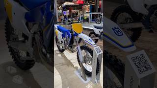 Husqvarna TC 300 Heritage Edition mx 2 stroke at EICMA 2024 😎 husqvarna 300cc 2tak heritage [upl. by Tseng]