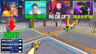 USA le HACK di NASCOSTO per VINCERE su ROCKET LEAGUE 100 CHEAT INVISIBILI [upl. by Tillford]