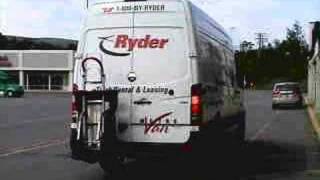 Ryder Sprinter Van HTS20S Swing Mount UltraRack [upl. by Barabbas]