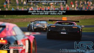 Assetto Corsa Competizione  Replay  Ferrari 296 GT3  Oulton Park  PC  2K  1440p [upl. by Yma]