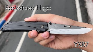 Rockstead Higo YXR7 DLC Blade Unboxing [upl. by Tomlin]