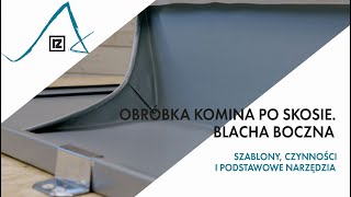 Obróbka komina po skosie Blacha boczna 💪💪💪 [upl. by Llireva]