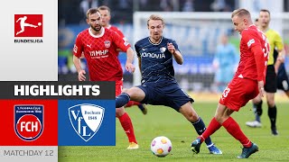 Intensive 2nd Half  1 FC Heidenheim  VfL Bochum 00  Highlights  Matchday 12 Bundesliga 2324 [upl. by Adnolat]