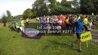 Lanhydrock parkrun 277  June 1st 2019 fast [upl. by Deeanne]