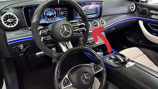 Installation volant tactile 2023 sur Mercedes Classe E W213  W238 2016  2022 [upl. by Ahsillek]