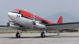 Kenn Borek Air  Basler BT67 Turbine DC3  Engine Start Taxi amp Takeoff at Penticton Airport [upl. by Ahearn]