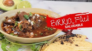 BIRRIA FÁCIL EN ESTUFA Baja en Grasa [upl. by Bandeen]