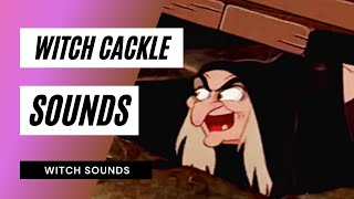 Witch Cackle Sound 🧹  Sound Effects  Audio 🧙‍♀️ [upl. by Olonam]