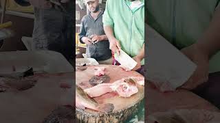 Hamour Fish Cutting And Skin Out Curry Piece Power Fish Cutting youtubevideo [upl. by Iak46]