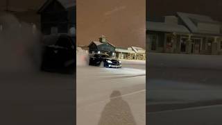 RWD M37 vs SNOW❄️ cars infiniti gtr [upl. by Lerred71]