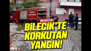 Bilecikte korkutan yangın [upl. by Seana]