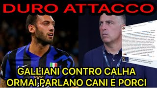 GALLIANI JR CONTRO calhanoglu  PROVOCAZIONI NEI DERBY CARO GALLIANI TI SEI SCORDATO DI IBRA 🤡 [upl. by Obellia247]