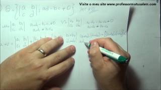 Álgebra Linear  2  4  subespaço vetorial  exercício resolvido 13 [upl. by Eiffub]