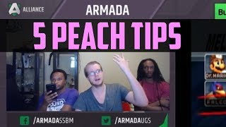 Armadas 5 Tips for Peach Players  SSBM [upl. by Rendrag]