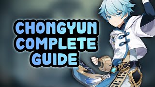 Updated 26 Chongyun DPS amp Support Build amp Guide  Genshin Impact [upl. by Annayrb]