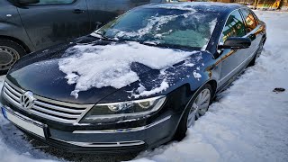 Volkswagen Phaeton 30 v6 tdi engine cold start after 3 months with empty battery Shorts [upl. by Mmada]