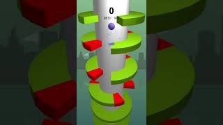 HELIX JUMP GAMEPLAY 7 gameshorts gaming games shortvideo shorts [upl. by Rosamund]