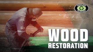 Ways to Use Dustless Blasting  Wood Restoration [upl. by Gebelein]