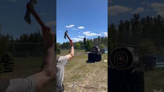 Axe Throw Competition Distance [upl. by Harlie]