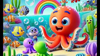 octopus song for kids NurseryRhymes KidsSongs [upl. by Halonna202]