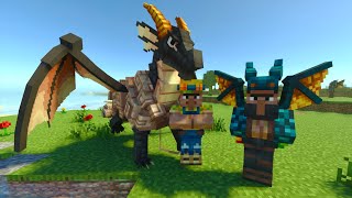 DragonFire Lite AddOn MCPE in Minecraft Bedrock  WedCraft [upl. by Barney522]