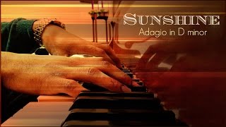 Adagio in D minor quotSunshinequot  Piano Cover [upl. by Nochur]