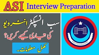 ASI Interview Preparation  KPPSC ASI Interview Tips  ASI Jobs [upl. by Madra]