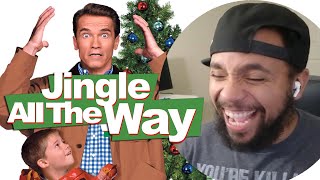 Jingle All The Way Movie Reaction  Reliving my childhood lmao [upl. by Neerod571]