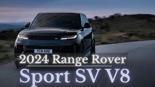 2024 Range Rover Sport SV  New Wild SUV in Detail [upl. by Hilliary]