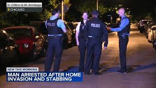 Man stabbed multiple times in Lincoln Park home invasion CPD [upl. by Augustus330]