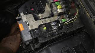 How to replace Citroen DS5 battery [upl. by Einniw]