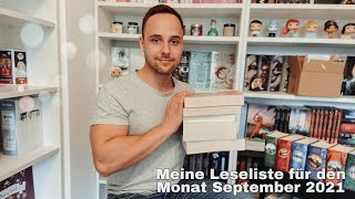 Meine Leseliste für den Monat September 2021 📚  Readandfit Booktube [upl. by Marcelia]