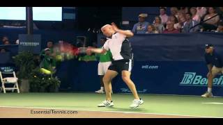 Agassi Forehand Technique Analysis [upl. by Amalia842]