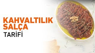 Kahvaltılık Salça Tarifi  Acuka Nasıl Yapılır [upl. by Terrance]