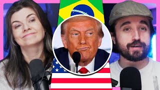 QUAL O IMPACTO DO TRUMP NO BRASIL [upl. by Grannie]