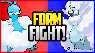 Altaria vs Mega Altaria  Pokémon Form Fight [upl. by Airamalegna]