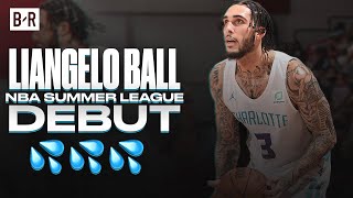 LiAngelo Ball Scores 16 PTS in Summer League Debut  Full Highlights [upl. by Kilbride]