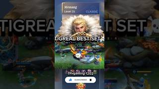 BEHIND THE SCENE‼️😱TIGREAL BEST SETmlbb gameplay mobilelegends shorts trendingshorts [upl. by Eiramnerual]