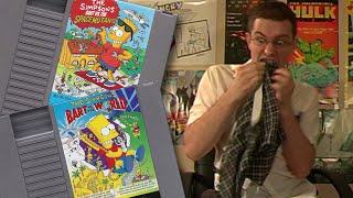 The Simpsons  Angry Video Game Nerd AVGN [upl. by Alvarez]