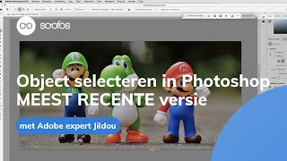 Tutorial Object selecteren in Photoshop  Meest recente Adobe Photoshop versie [upl. by Corbie]