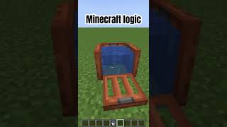 Minecraft logic [upl. by Amehr]