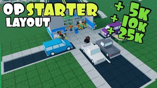 💰 BEST STARTER LAYOUT IN RETAIL TYCOON 2 [upl. by Eisinger31]