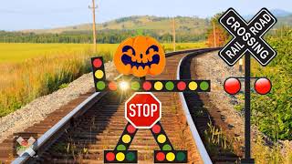 Railroad Crossing Animation 12 [upl. by Lenuahs]