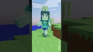 beachCARGO SKATES RUN With Baby Zombie amp Baby Sadako funnyshorts fypシ minecraftshorts [upl. by Emmi]