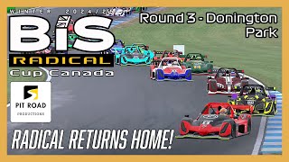 BiS Radical Cup Canada  Round 3  Donington GP [upl. by Zuliram]