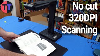 CZUR ET24Pro  Easy 320DPI Book Scanning [upl. by Gasper449]