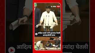 Aaditya Thackeray Oath As MLA  आदित्य ठाकरे यांनी दुसऱ्यांदा घेतली आमदारकीची शपथ [upl. by Ariamo]