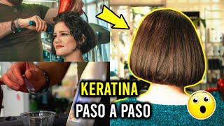 SALERM COSMETICS KERATINAS  KERATIN SHOT  THEMO ROSAS [upl. by Ninetta317]